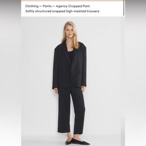 Aritzia Babaton Cropped Agency Pants - size 8